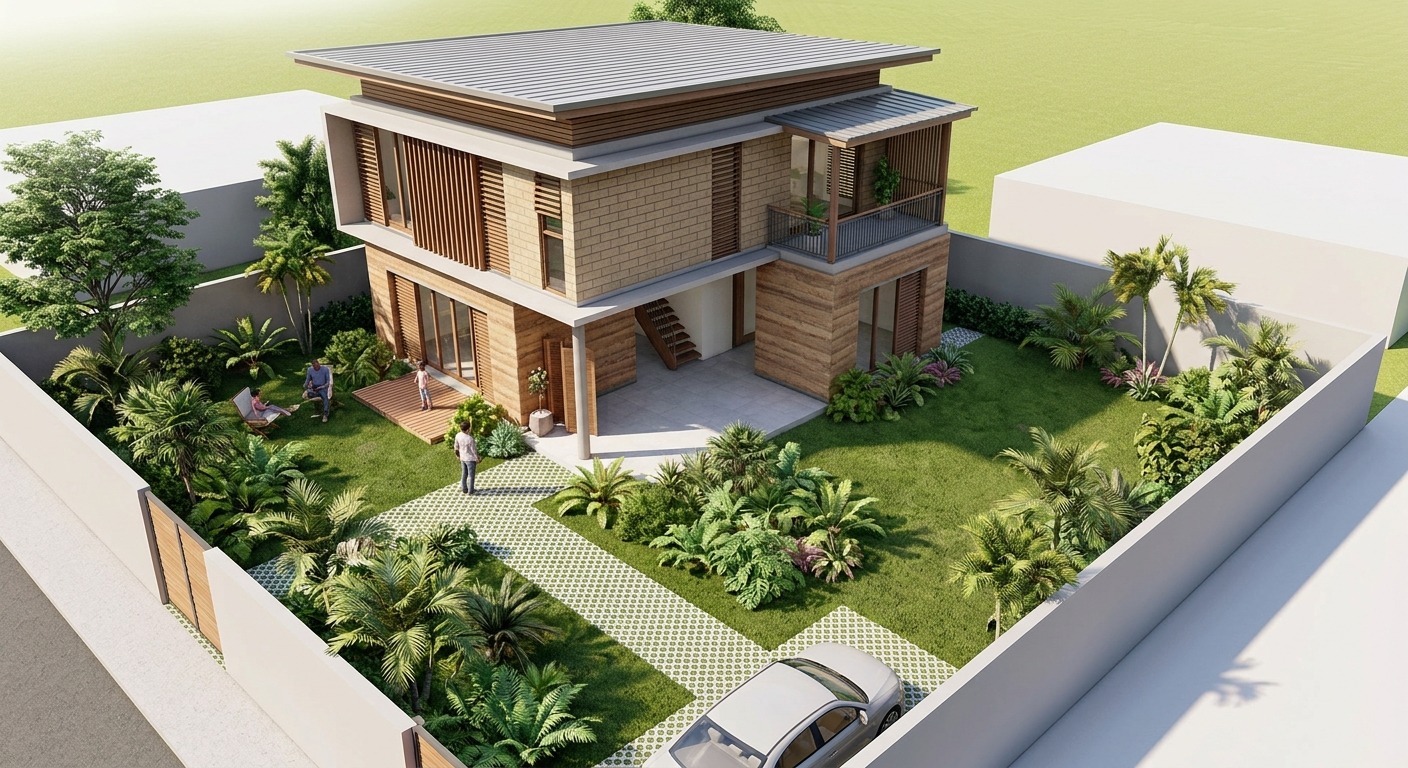 Villa Duplex 5P BTC/Pisé